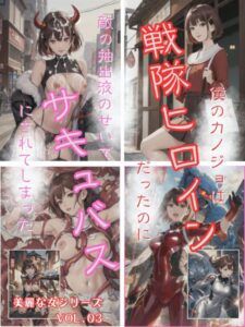 【s587anmad00040】僕のカノジョは戦隊ヒーローだったのに敵の抽出液のせいでサキュバスにされてしまった 美麗な女シリーズ Vol.03