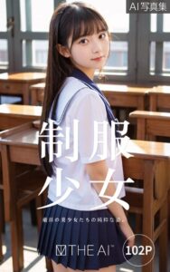 【s604aelue00036】THE AI 制服少女 AI写真集