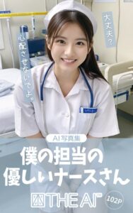 【s604aelue00041】THE AI 僕の担当の優しいナースさん AI写真集