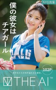 【s604aelue00042】THE AI 僕の彼女はチアガール AI写真集