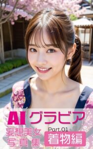 【k769aneme04438】AIグラビア 妄想美女写真集 着物編PART.01