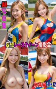 【k769aneme07770】AI写真集 妄想レースクイーン撮影会 総集編 11＋12