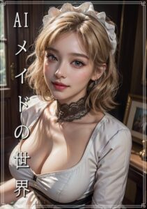 【s511ahuat00311】AIメイドの世界 金髪ショートのメイド