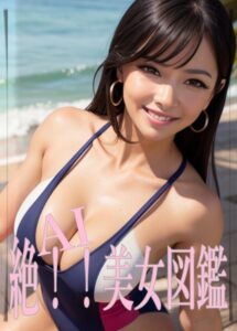 【s511ahuat00339】AI絶！！美女図鑑 ビーチの水着は輝いて