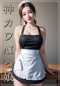 【s511ahuat00374】神カワAIっ娘 エプロン×巨乳