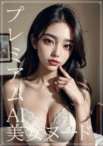 【s511ahuat00491】プレミアムAI美女ヌード ロングラインブラ