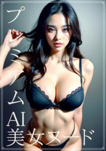 【s511ahuat00500】プレミアムAI美女ヌード おどけた髪のひと振り