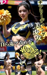 【s512ahuat00242】チアリーディング美少女、自ら電マ責めを求める！