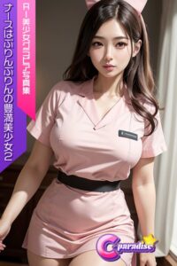 【s518ahuat00007】C-Paradise ナースはぷりんぷりんの豊満美少女2 AI美少女グラビア写真集