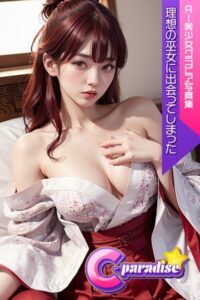 【s518ahuat00026】C-Paradise 理想の巫女に出会ってしまった AI美少女グラビア写真集