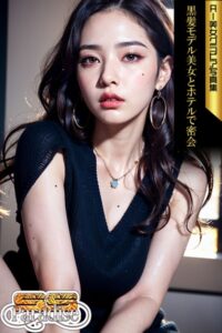 【s519ahuat00010】SS-Paradise 黒髪モデル美女とホテルで密会 AI美女グラビア写真集