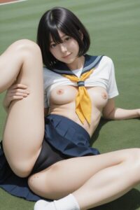 【s696adqcm00594】空想ちゃん〜緑陰解放〜