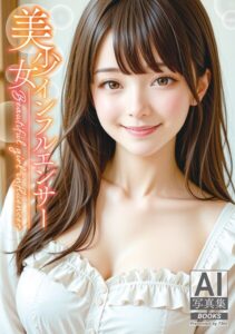 【s840asqkv00002】AI写真集 美少女インフルエンサー