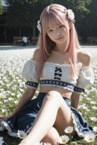 【b122bpkcl04884】Floral Pinky