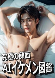 【s511ahuat00223】AIイケメン図鑑 究極の顔面 ベッドにおいでよ