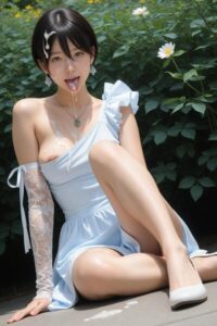 【s828aebwg00119】えーあいどる ― 木漏れ日に透ける純真の輪郭 ―