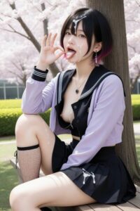 【s828aebwg00120】えーあいどる ― 宵桜に綻ぶ禁忌の蕾 ―