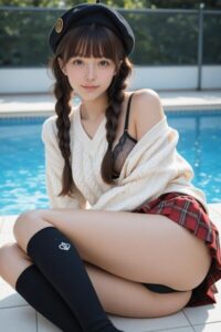 【s696adqcm00706】空想さん〜編髪の無邪気と格子の裂け目〜