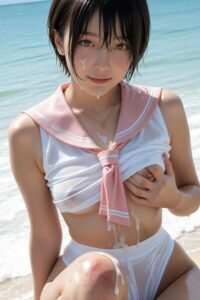 【s828aebwg00183】えーあいどる ― 茜さす学び舎に溶ける桃色の残滓 ―