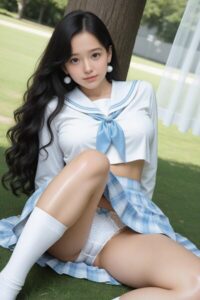 【s860aitah00009】Symbiosis 緑光に溶ける純潔