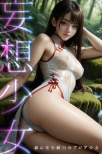 【b122bpkcl05115】妄想少女 森に住む純白のアジア少女