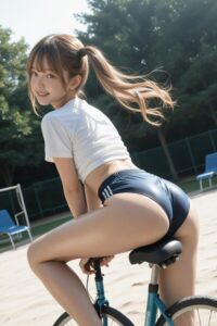 【s859avvoh00065】エミの均衡:一輪車と面圧0.12の密着