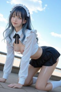 【s859avvoh00083】碧の表面張力:濡れ指数0.94の傾斜