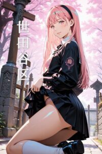 【s862aztro00112】東京禁断スクールガール:世田谷区 ーグレージュの箱入り娘、門限を破る熱量ー