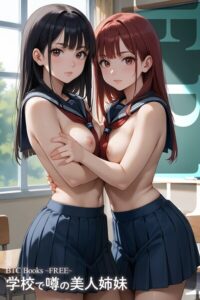 【b122bpkcl05234】学校で噂の美人姉妹【FREE】