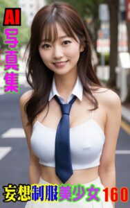 【k769aneme08442】AI写真集 妄想制服美少女 160