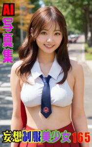 【k769aneme08598】AI写真集 妄想制服美少女 165