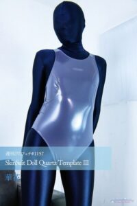 【s242asnph00958】週刊ぴたフェチ＃1157 SkinSuit Doll Quartz Template III