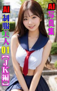 【k769aneme08634】AI制服美人01 JK編