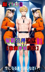 【k769aneme08703】AIイラスト集 射精管理監獄 01
