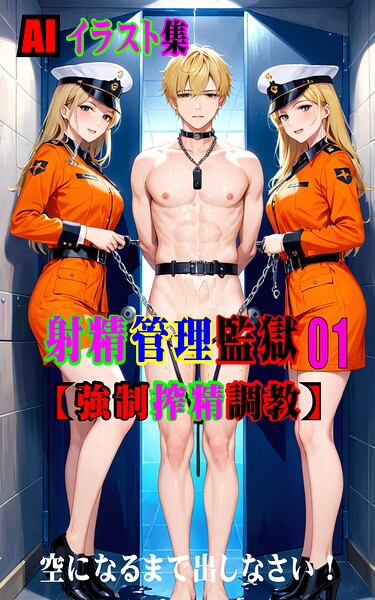 【k769aneme08703】AIイラスト集 射精管理監獄 01