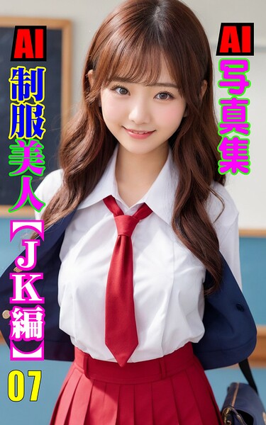 【k769aneme08737】AI制服美人 JK編 07