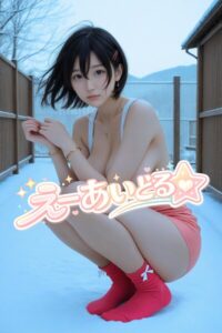 【s828aebwg00398】えーあいどるはクラスで二番目に可愛いボーイッシュな女の子 未来への足跡 53