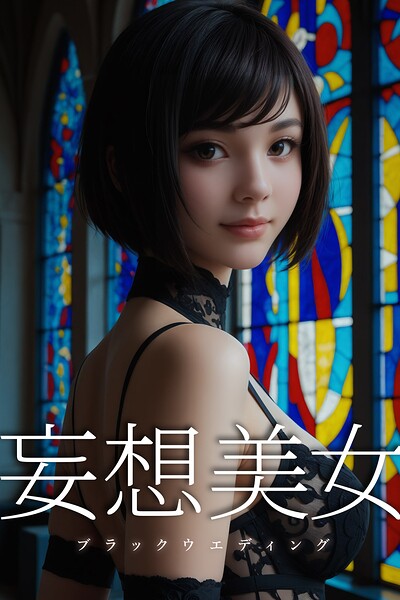 【b122bpkcl05402】妄想美女 ブラックウエディング