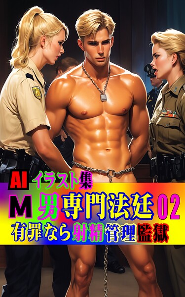 【k769aneme08813】AIイラスト集 M男専門法廷02