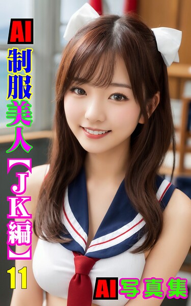 【k769aneme08834】AI制服美人 JK編 11