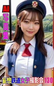 【k769aneme08970】AI写真集 妄想鉄道女子撮影会 130