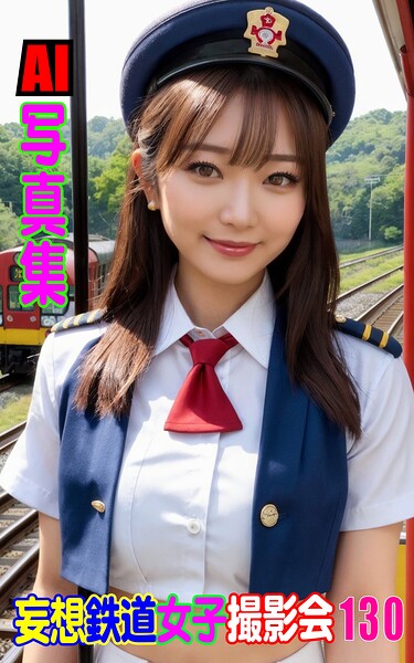 【k769aneme08970】AI写真集 妄想鉄道女子撮影会 130
