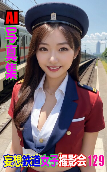 【k769aneme08971】AI写真集 妄想鉄道女子撮影会 129