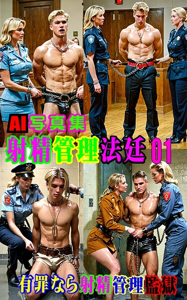 【k769aneme09005】AI写真集 射精管理法廷 01