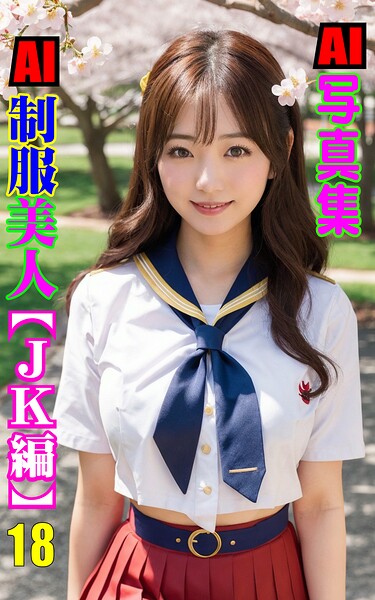 【k769aneme09010】AI制服美人 JK編 18