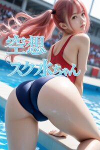 【s924aomgq00012】空想スク水ちゃん5