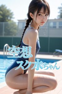 【s924aomgq00013】空想スク水ちゃん6